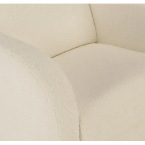 Cuddle Co Etta Nursing Chair - Boucle Off White  Cuddle Co   