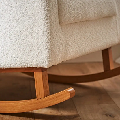 Cuddle Co Etta Nursing Chair - Boucle Off White Cuddle Co