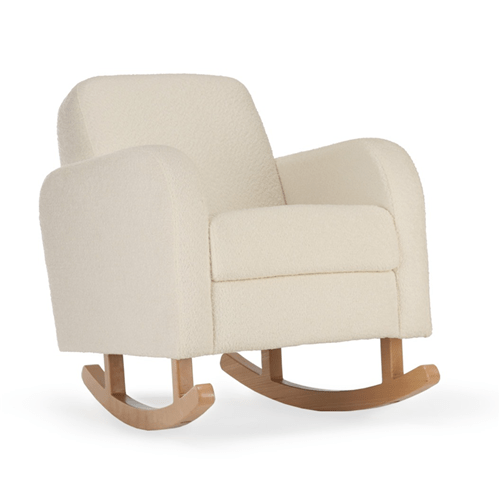 Cuddle Co Etta Nursing Chair - Boucle Off White  Cuddle Co   