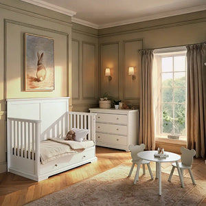 Cuddle Co Grande Beaumont 2 Piece Nursery Furniture Set - White