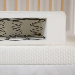 Cuddle Co Harmony Hypo Allergenic Bamboo Sprung Cot Bed Mattress