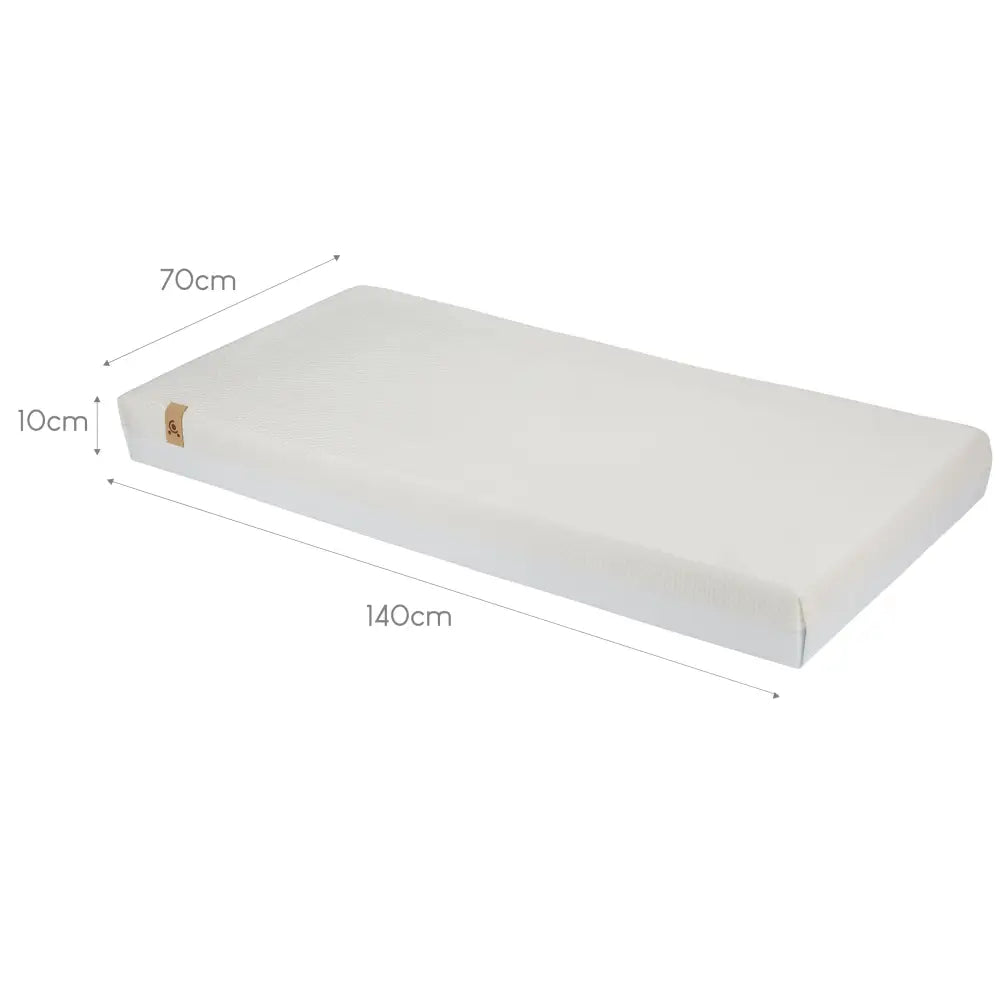 Cuddle Co Harmony Hypo Allergenic Bamboo Sprung Cot Bed Mattress General Cuddle Co