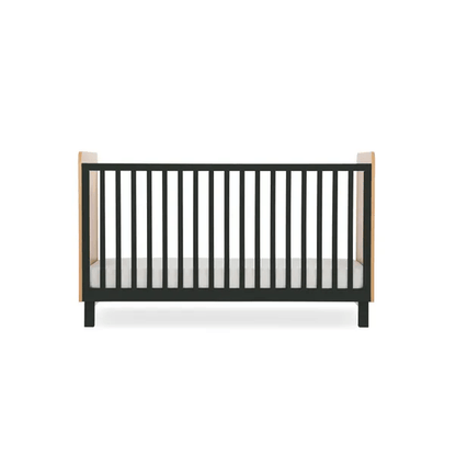 Cuddle Co Rafi 3 Piece Nursery Furniture Set - Oak & Black Cuddle Co