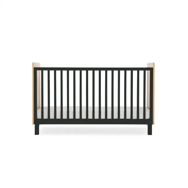 Cuddle Co Rafi 3 Piece Nursery Furniture Set - Oak & Black Cuddle Co