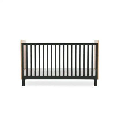 Cuddle Co Rafi 3 Piece Nursery Furniture Set - Oak & Black Cuddle Co