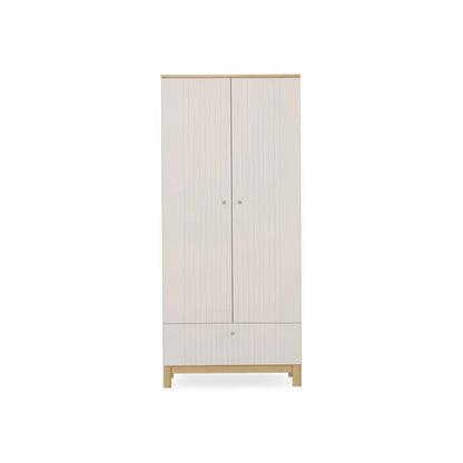 Cuddle Co Remi Wardrobe - Oak & Cashmere Cuddle Co