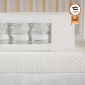 Cuddle Co Signature Hypo Allergenic Bamboo Pocket Sprung Cot Mattress General Cuddle Co