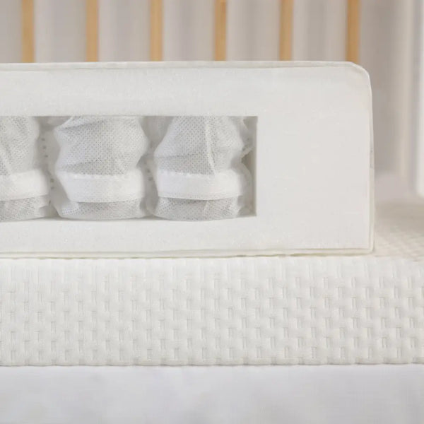 Cuddle Co Signature Hypo Allergenic Bamboo Pocket Sprung Cot Mattress General Cuddle Co