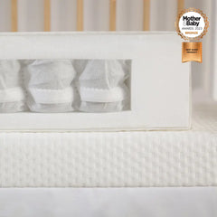 Cuddle Co Signature Hypo Allergenic Bamboo Pocket Sprung Cot Mattress General Cuddle Co