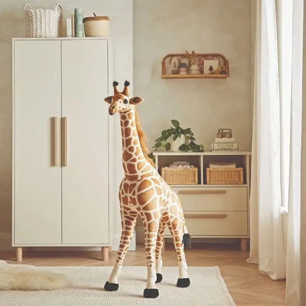 Cuddle Co Tall Standing Giraffe Stuffed Animal - Medium 135cm General Cuddle Co