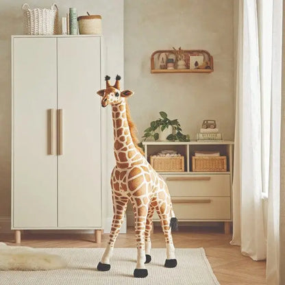 Cuddle Co Tall Standing Giraffe Stuffed Animal - Medium 135cm General Cuddle Co