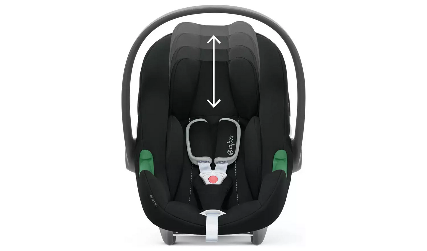 Anex Baby E Type Travel System Aton B Car Seat and Base - Caramel