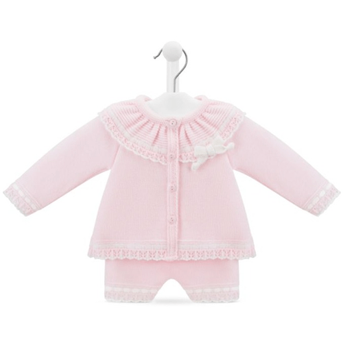 Dandelion Baby Pink Matinee Suit in Pink  Dandelion Baby Wear 0-3m  