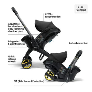 Doona i Car Seat & Stroller Nitro Black General doona