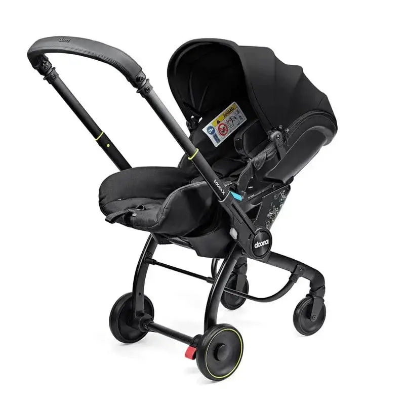 Doona X Car Seat & Stroller + FREE Gold Essentials Bag - Nitro Black General doona