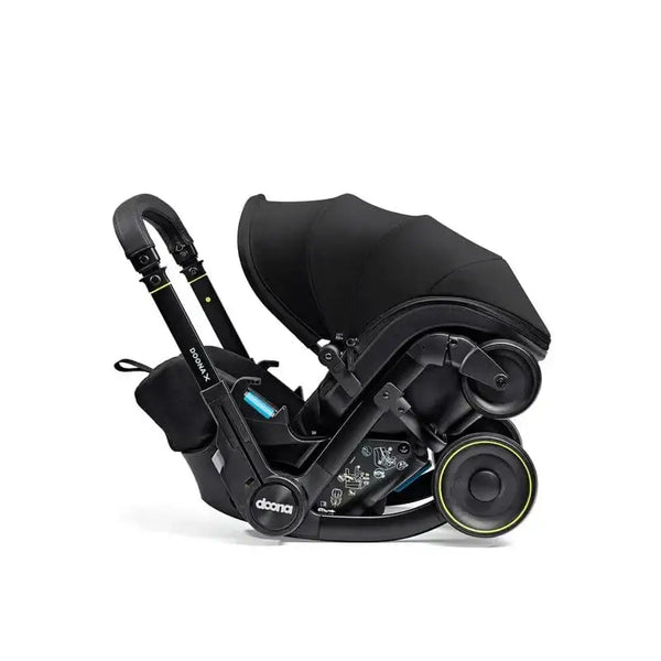 Doona X Car Seat & Stroller + FREE Gold Essentials Bag - Nitro Black General doona