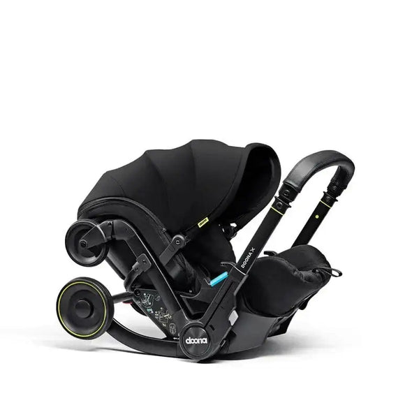 Doona X Car Seat & Stroller + FREE Gold Essentials Bag - Nitro Black General doona