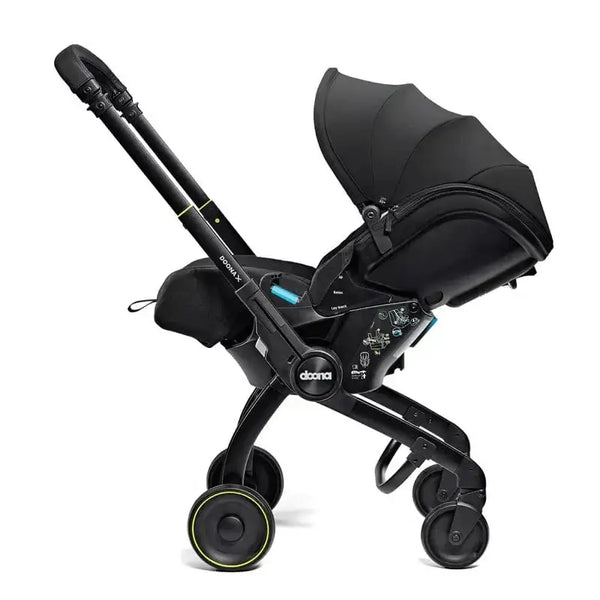 Doona X Car Seat & Stroller + FREE Gold Essentials Bag - Nitro Black General doona