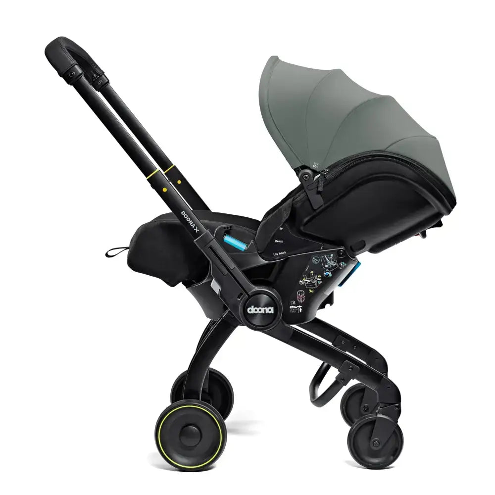Doona X Car Seat & Stroller + FREE Gold Essentials Bag - Slate Green General doona