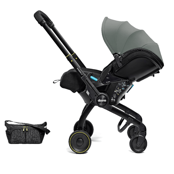 Doona X Car Seat & Stroller + FREE Gold Essentials Bag - Slate Green General doona