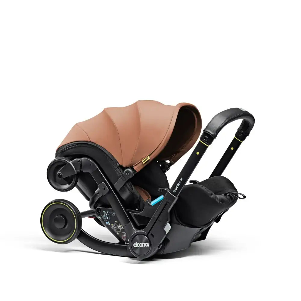 Doona X Car Seat & Stroller + FREE Gold Essentials Bag - Terracotta General doona