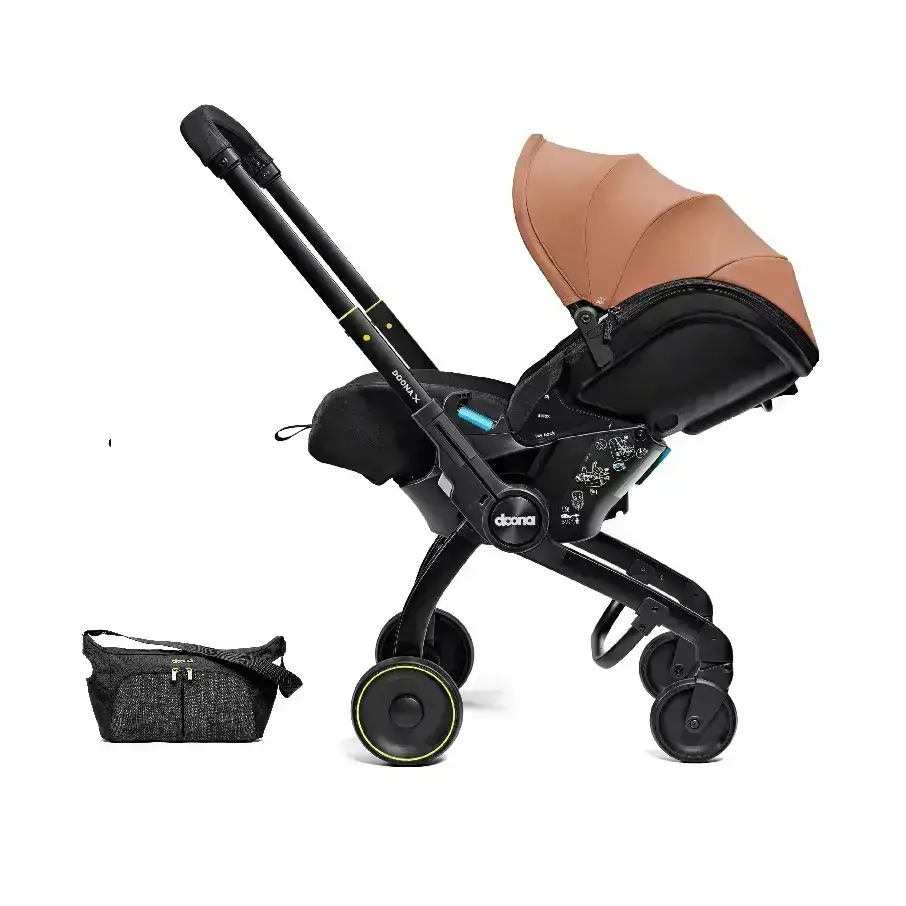 doona General Doona X Car Seat & Stroller + FREE Gold Essentials Bag - Terracotta
