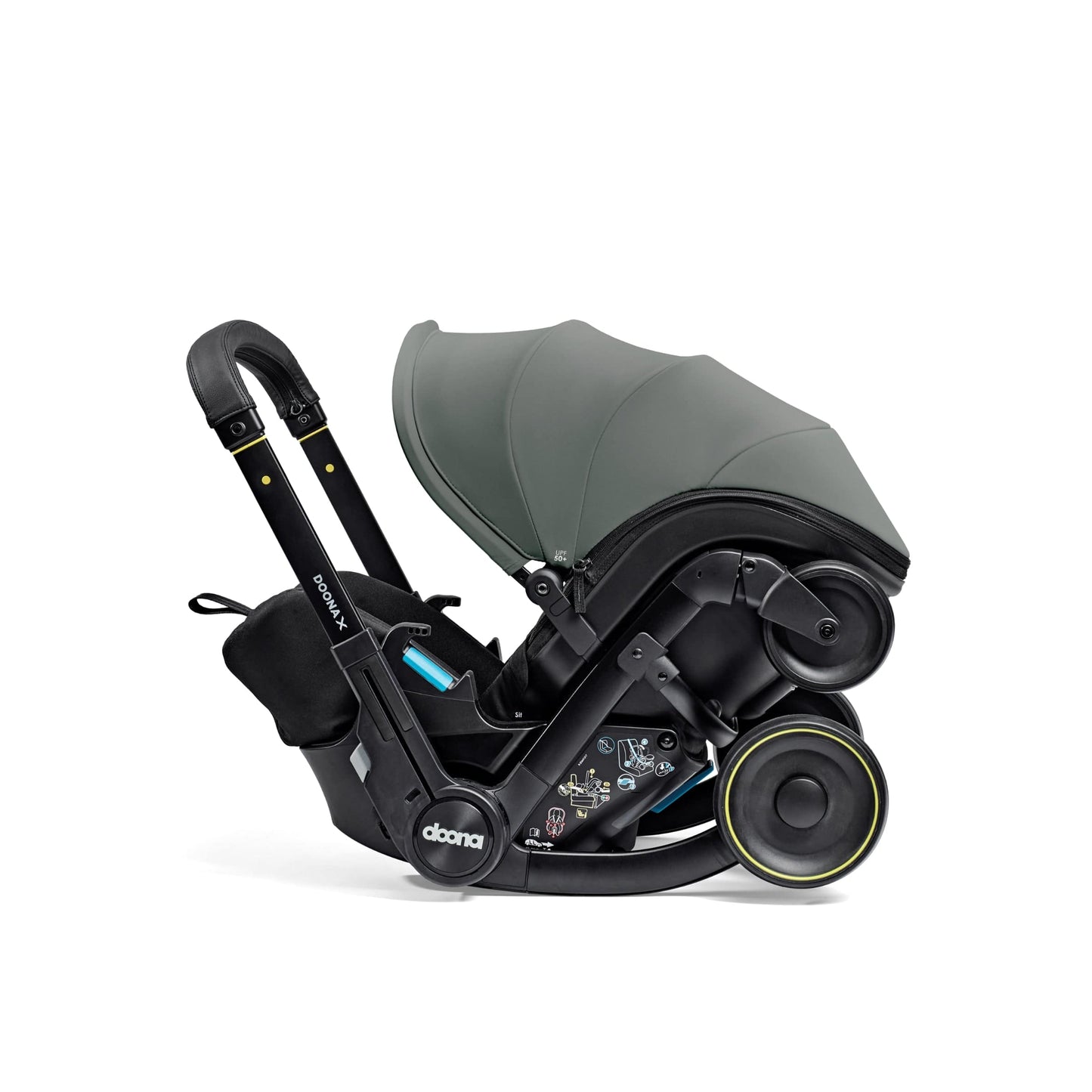 Doona X Car Seat & Stroller + FREE Gold Essentials Bag - Slate Green General doona