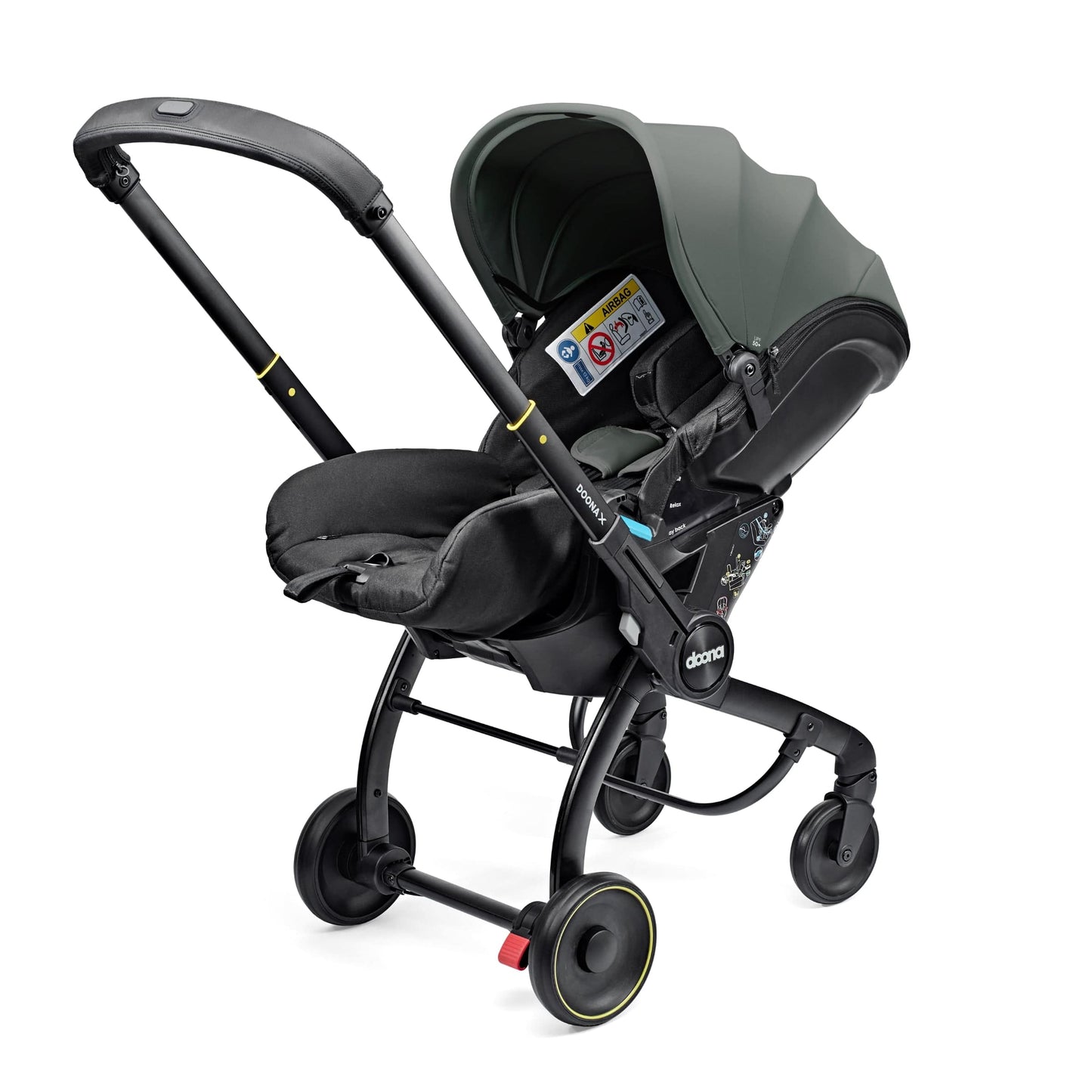 Doona X Car Seat & Stroller + FREE Gold Essentials Bag - Slate Green General doona