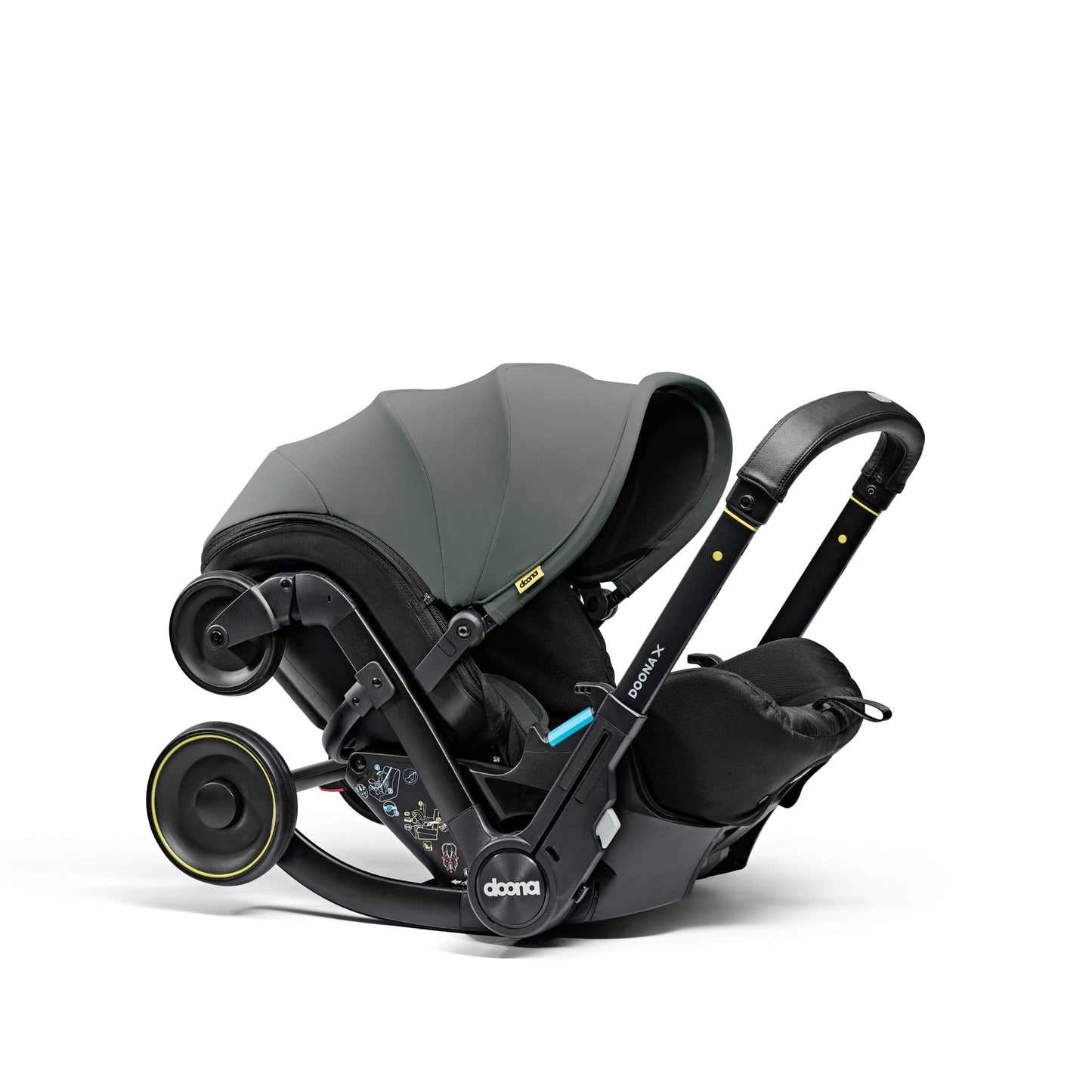 Doona X Car Seat & Stroller + FREE Gold Essentials Bag - Slate Green General doona