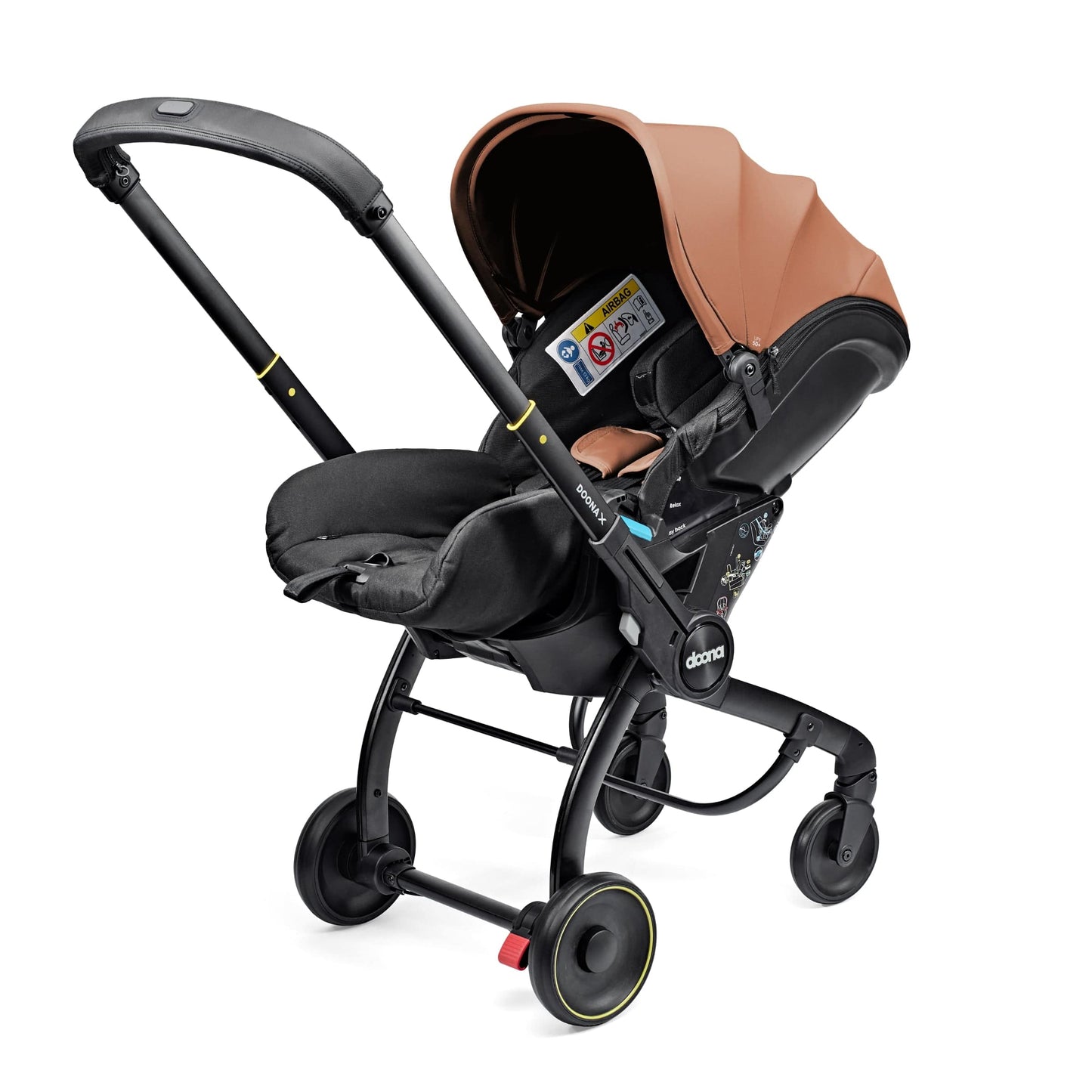 Doona X Car Seat & Stroller + FREE Gold Essentials Bag - Terracotta General doona