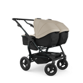 TFK Duo Twin & Sibling Sand Essential Twin Bundle – 2 Combi Units & Footmuffs | 2026 Combi Seat