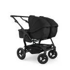 TFK Duo 2026 Black Complete Adventure Twin Bundle – 2 Combi Units & Footmuffs | 2026 Combi Seat