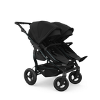 TFK Duo 2026 Black Complete Adventure Twin Bundle – 2 Combi Units & Footmuffs | 2026 Combi Seat