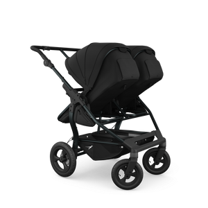 TFK Duo Twin & Sibling Pram – Black | 2026 Combi Seat Version