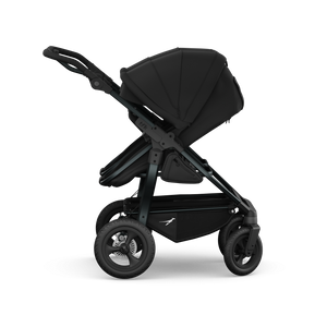 TFK Duo Twin & Sibling Pram – Black | 2026 Combi Seat Version
