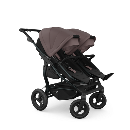 TFK Duo Twin & Sibling Pram – Braun (Brown) | 2026 Combi Seat Version