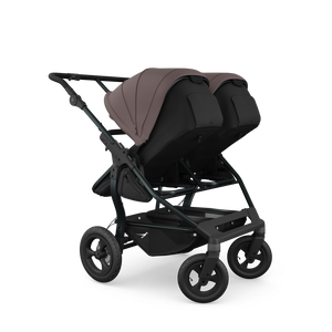 TFK Duo Twin & Sibling Pram – Braun (Brown) | 2026 Combi Seat Version