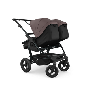 TFK Duo Twin & Sibling Pram – Braun (Brown) | 2026 Combi Seat Version