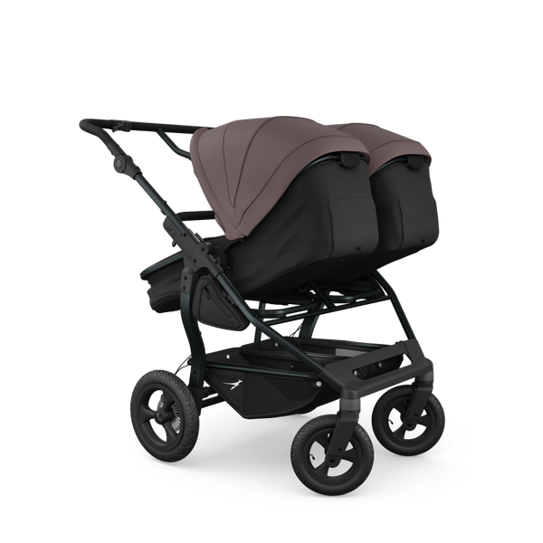 TFK Duo Twin & Sibling Pram – Braun (Brown) | 2026 Combi Seat Version