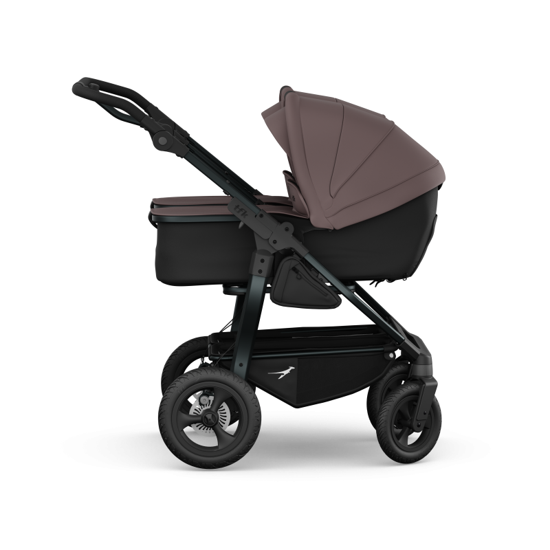 TFK Duo Twin & Sibling Pram – Braun (Brown) | 2026 Combi Seat Version