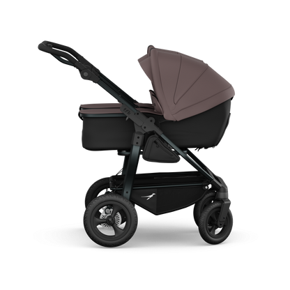 TFK Duo Twin & Sibling Pram – Braun (Brown) | 2026 Combi Seat Version