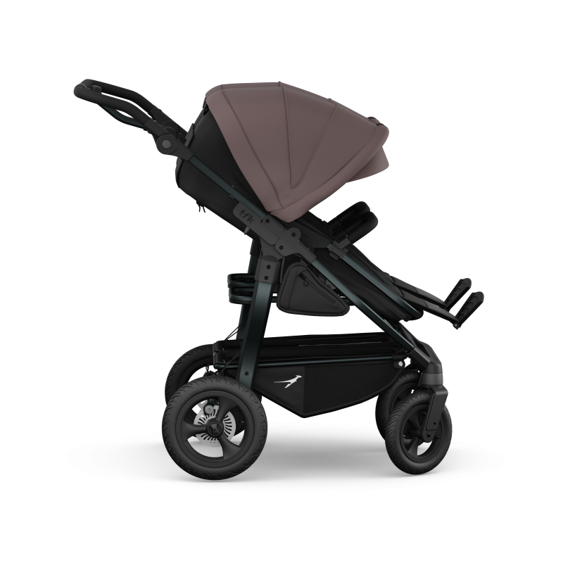 TFK Duo Twin & Sibling Pram – Braun (Brown) | 2026 Combi Seat Version