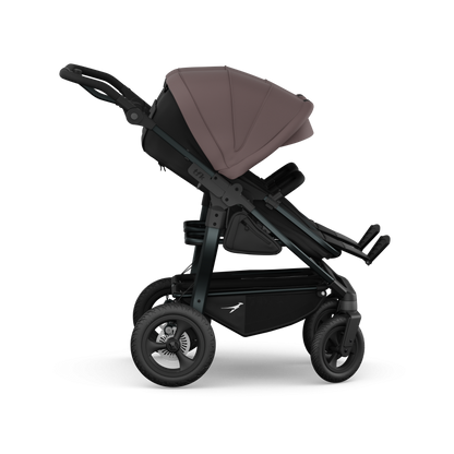 TFK Duo Twin & Sibling Pram – Braun (Brown) | 2026 Combi Seat Version
