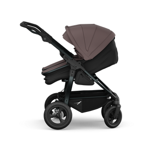 TFK Duo Twin & Sibling Pram – Braun (Brown) | 2026 Combi Seat Version