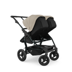 TFK Duo Twin & Sibling Sand Essential Twin Bundle – 2 Combi Units & Footmuffs | 2026 Combi Seat