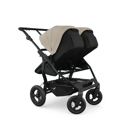 TFK Duo Twin & Sibling Pram – Sand | 2026 Combi Seat Version