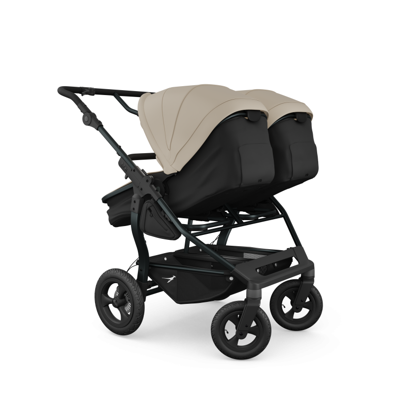 TFK Duo Twin & Sibling Pram – Sand | 2026 Combi Seat Version