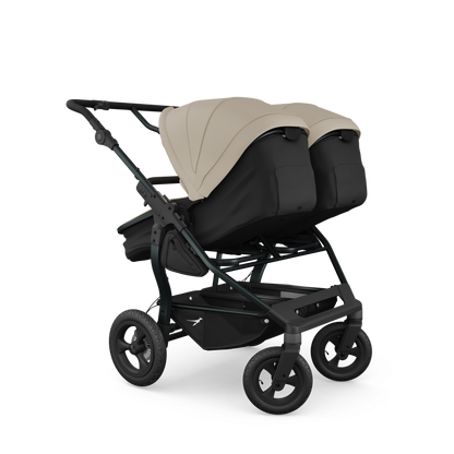 TFK Duo Twin & Sibling Pram – Sand | 2026 Combi Seat Version
