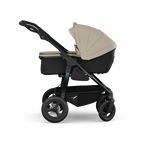 TFK Duo Twin & Sibling Sand Essential Twin Bundle – 2 Combi Units & Footmuffs | 2026 Combi Seat