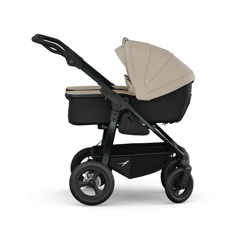 TFK Duo Twin & Sibling Pram – Sand | 2026 Combi Seat Version